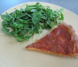 Quiche au saumon fumé