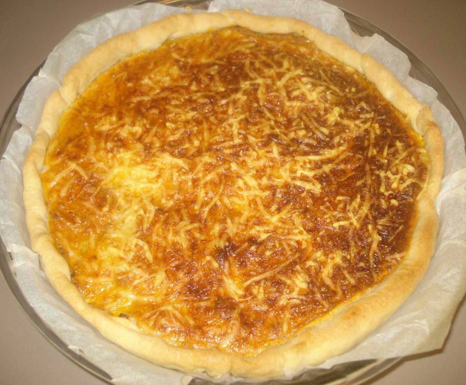 QUICHE AU TOFU ROSSO