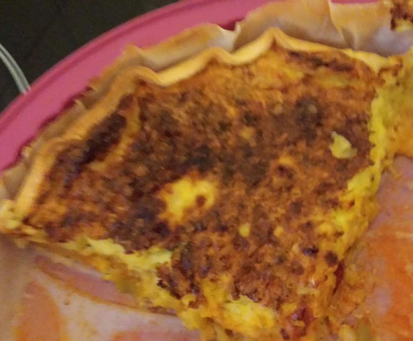 Quiche poireaux chorizo