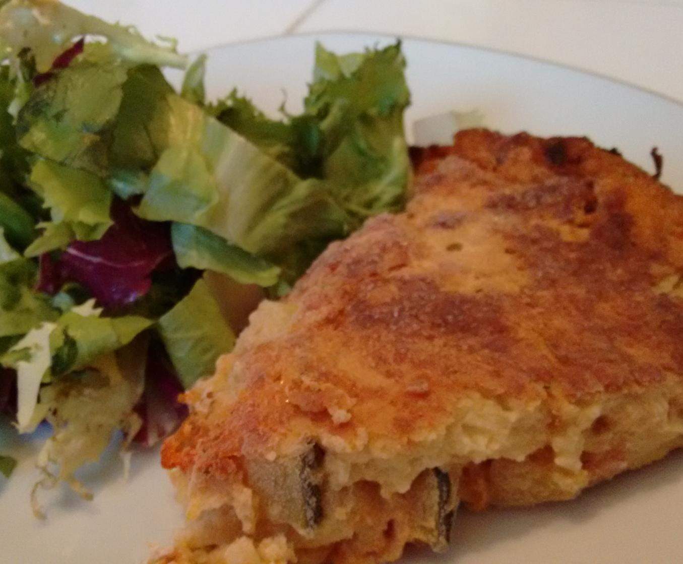 Quiche sans pâte à la provençale - méli mélo