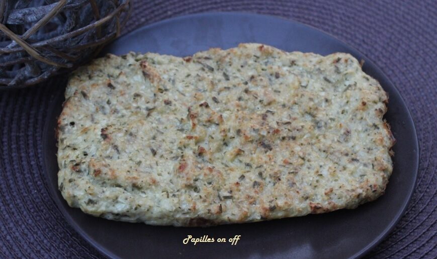 Quiche sans pâte au chou-fleur et parmesan