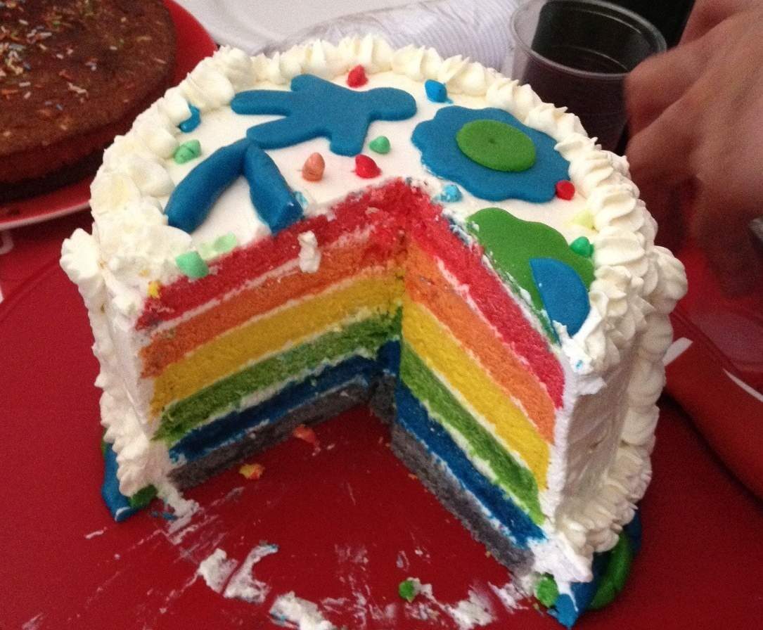 RAINBOW CAKE