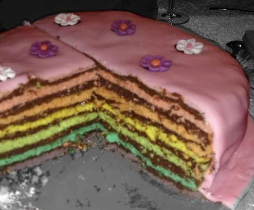 Rainbow Cake