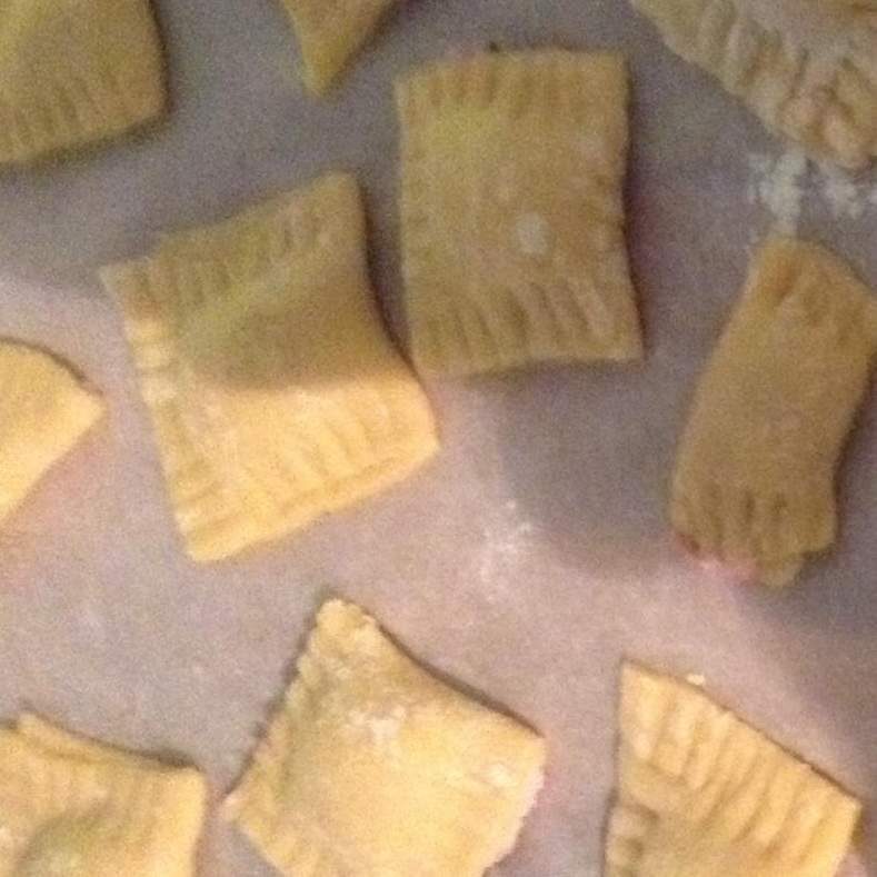 Raviolis frais au jambon
