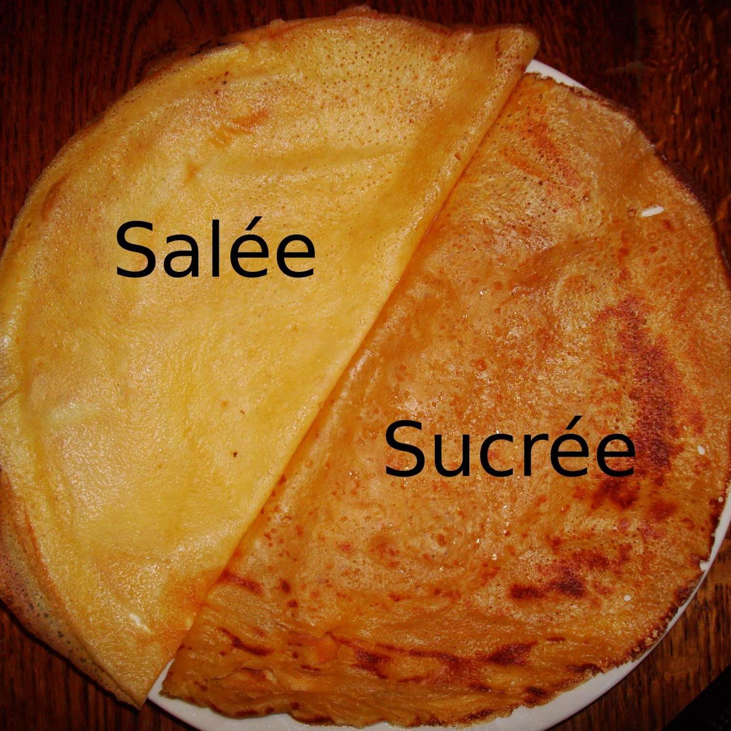 Repas crêpes