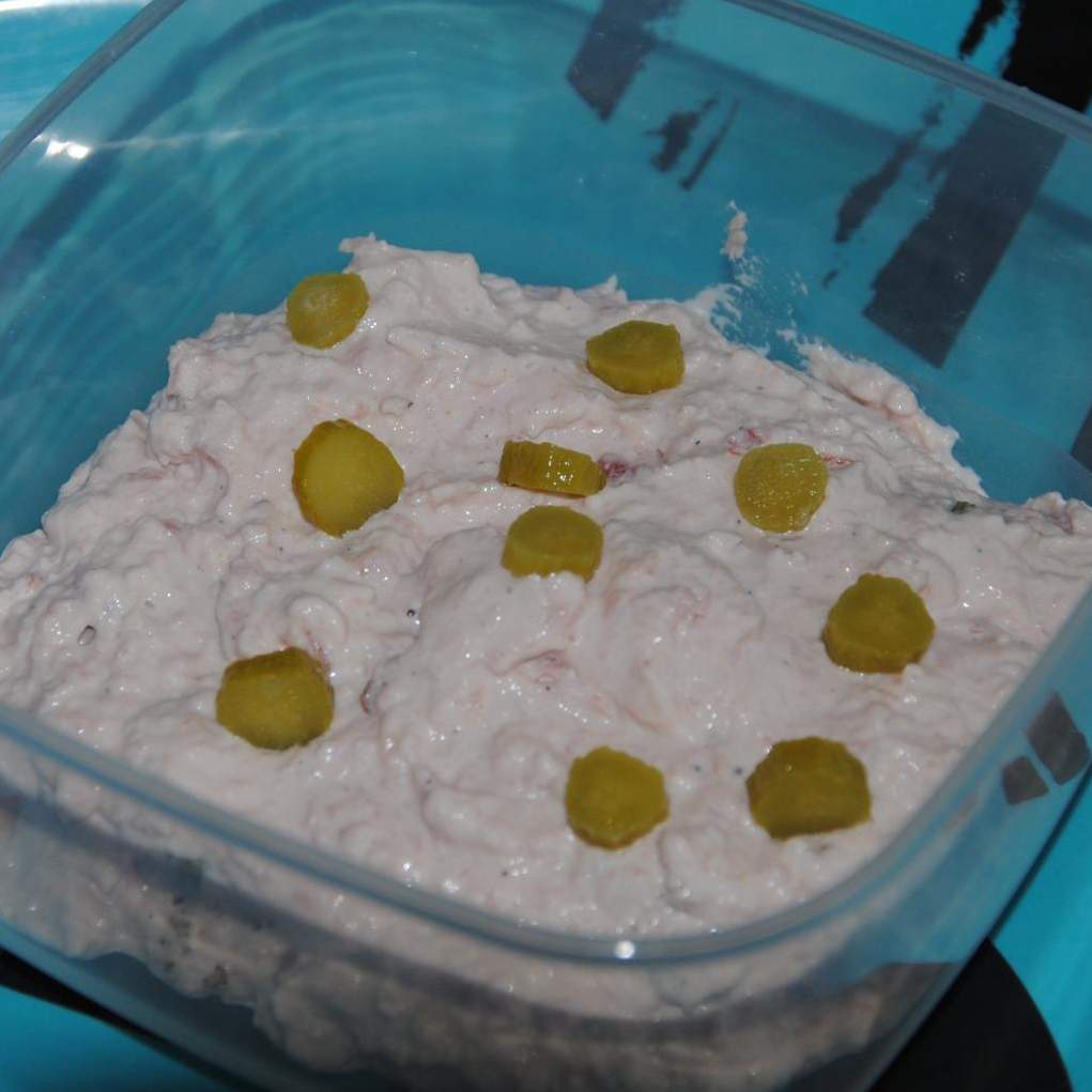rillette de jambon aux cornichons