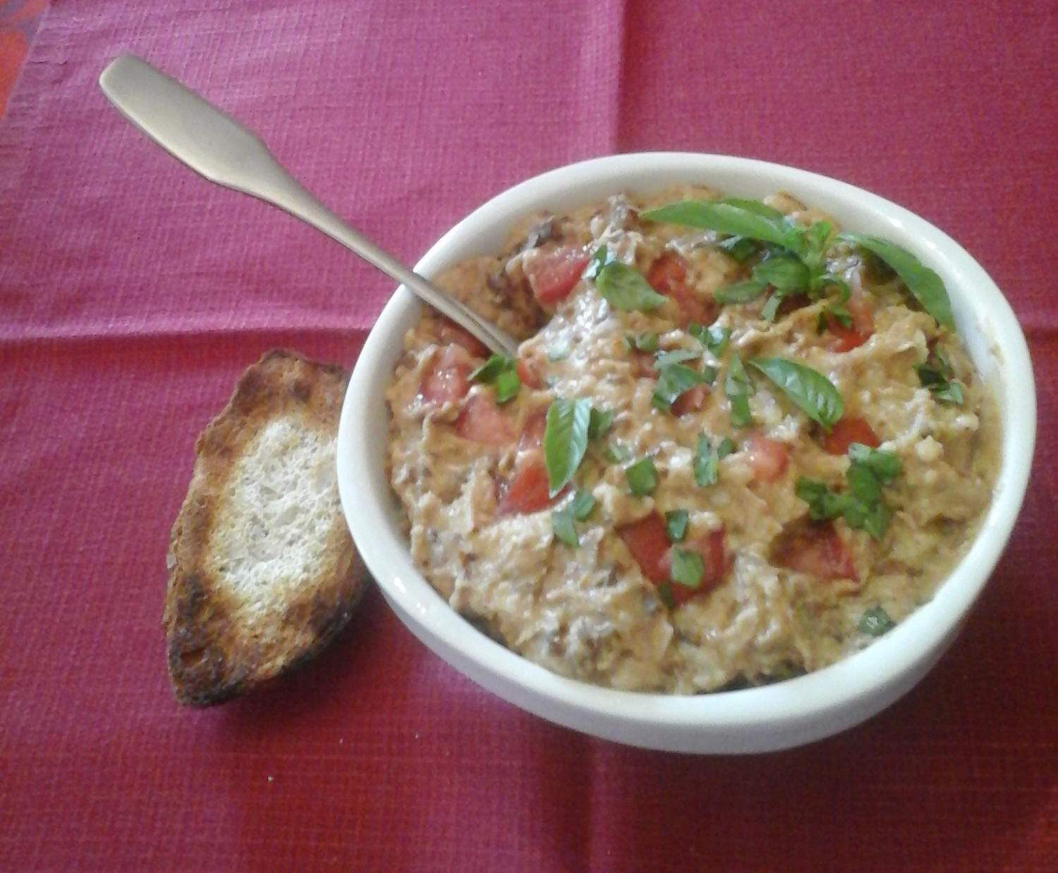 RILLETTES de haricots blancs et tomates confites