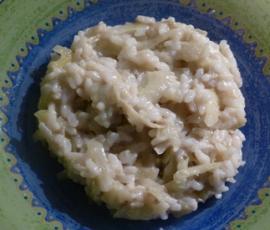 Risotto allégé au fenouil