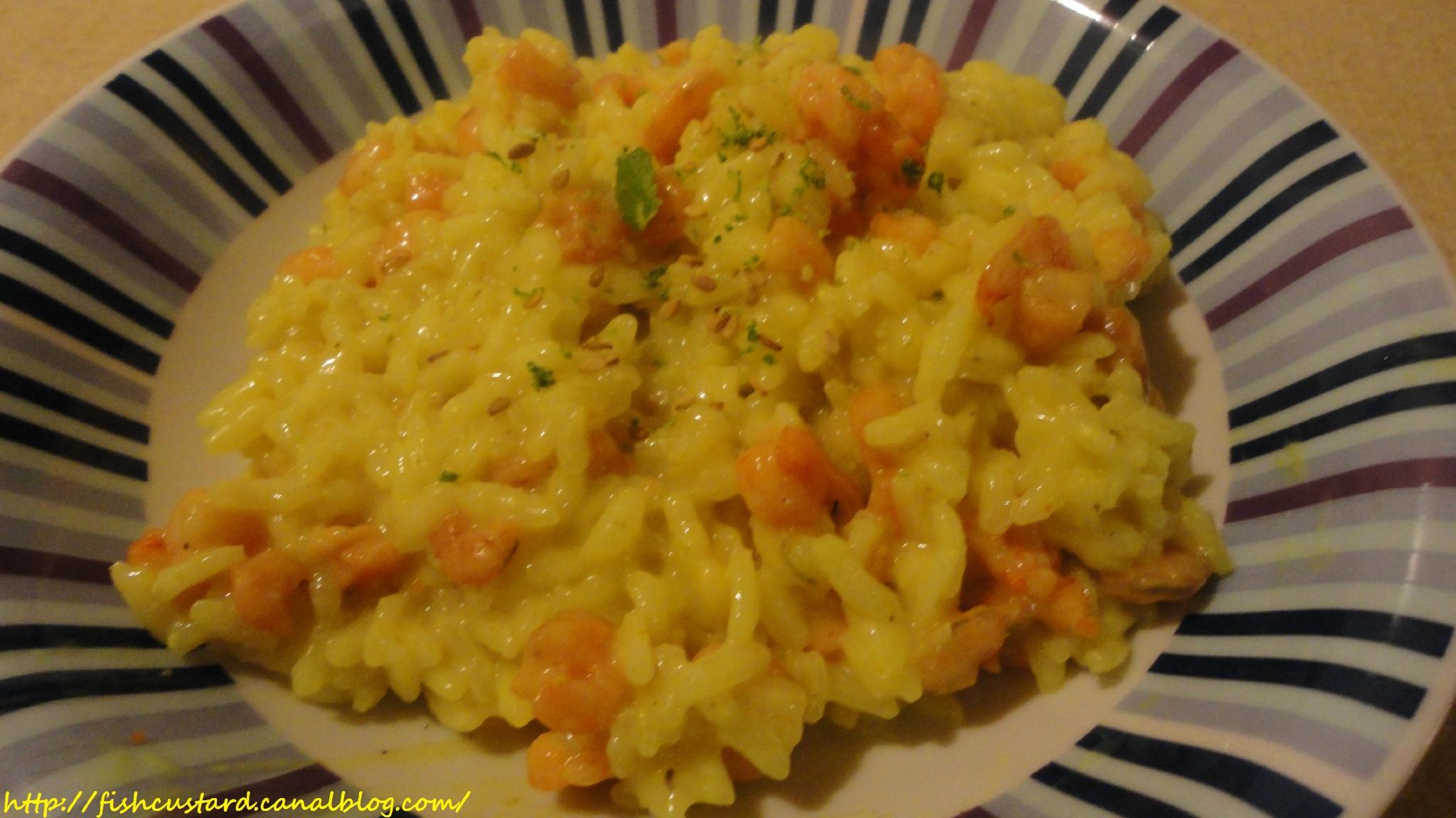 Risotto au curry
