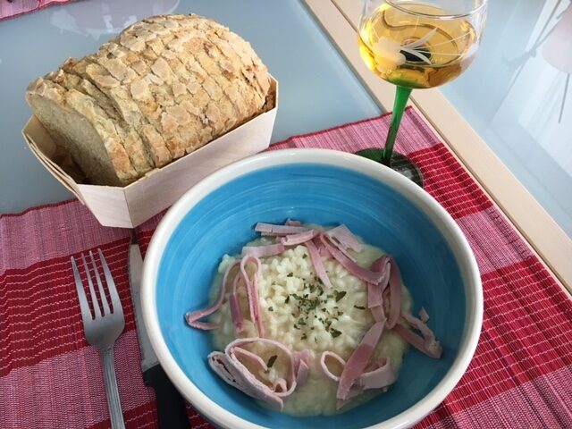 Risotto au gorgonzola