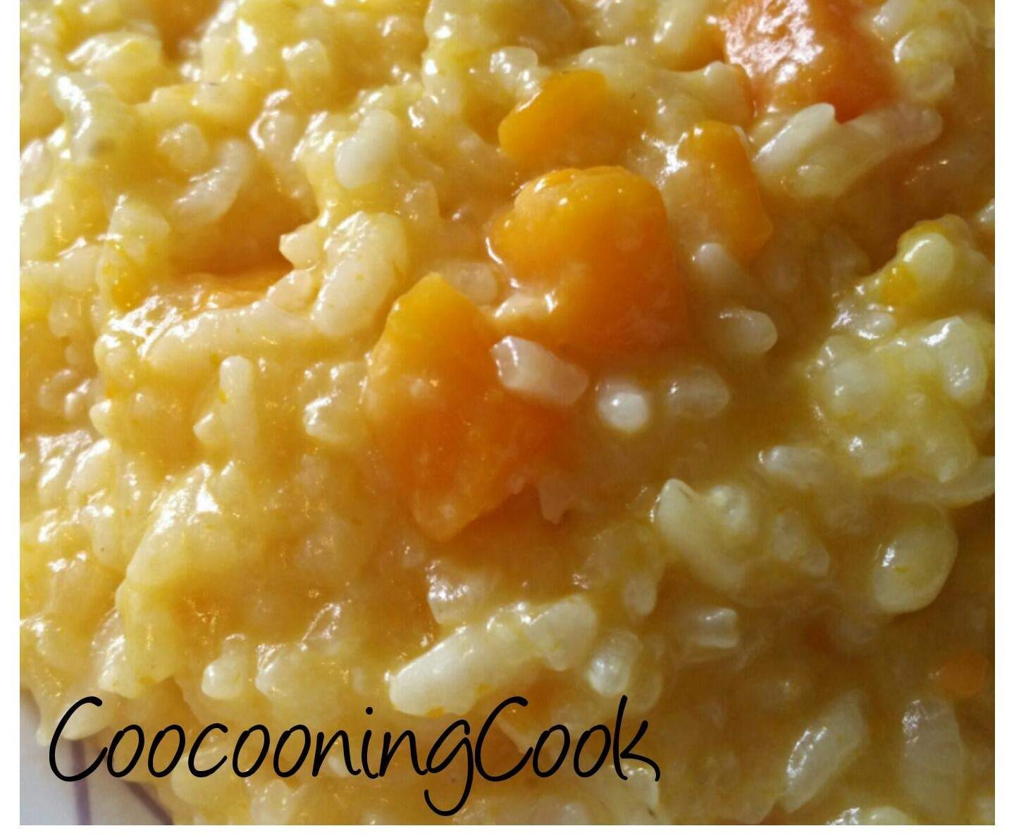 Risotto au potimarron