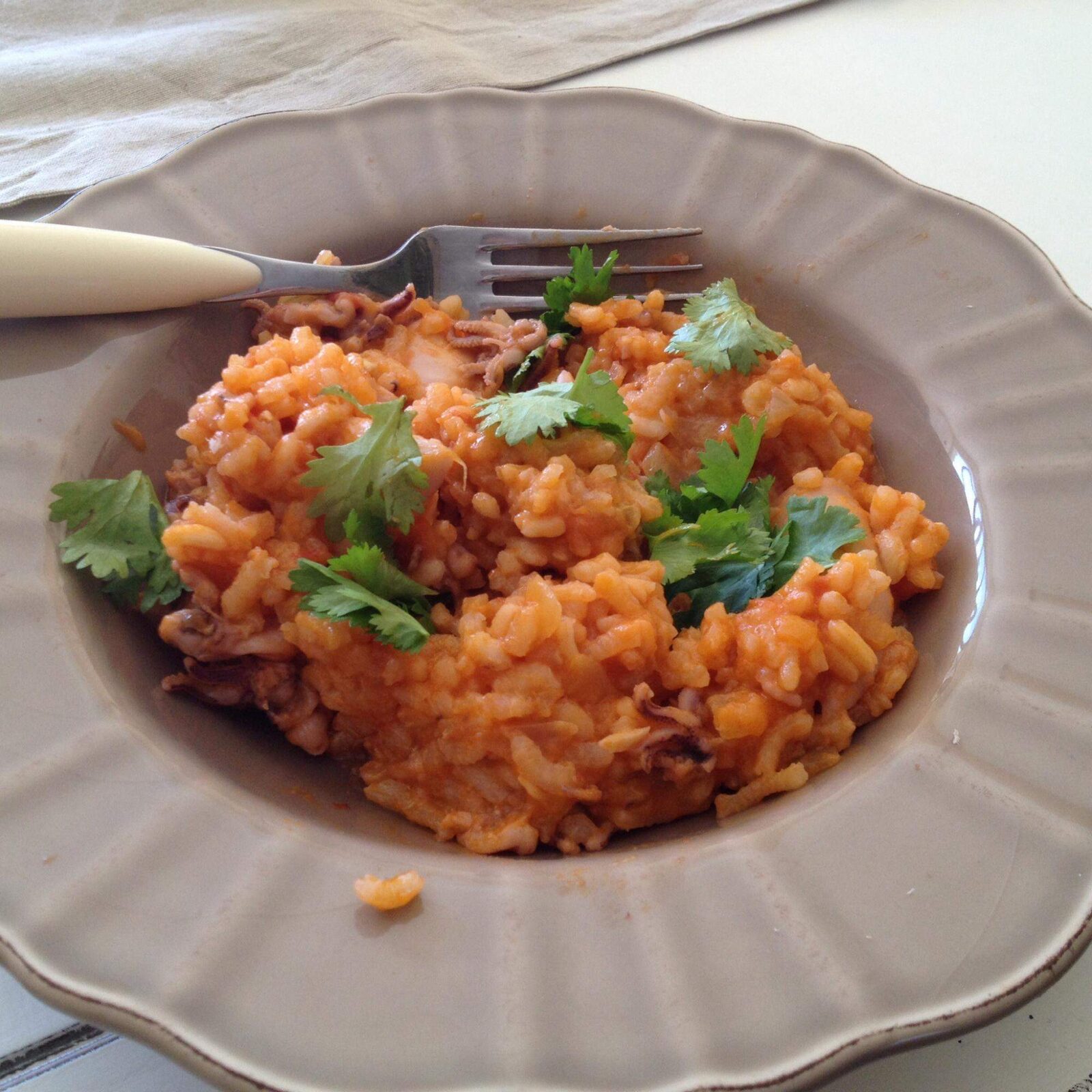 Risotto aux Calamars