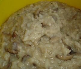 Risotto aux champignons