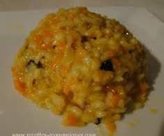 Risotto courgette carottes