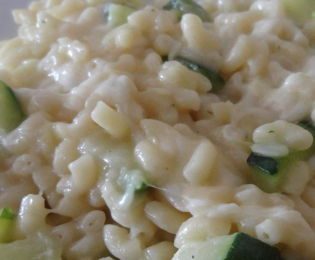 RISOTTO DE COQUILLETTES AUX COURGETTES