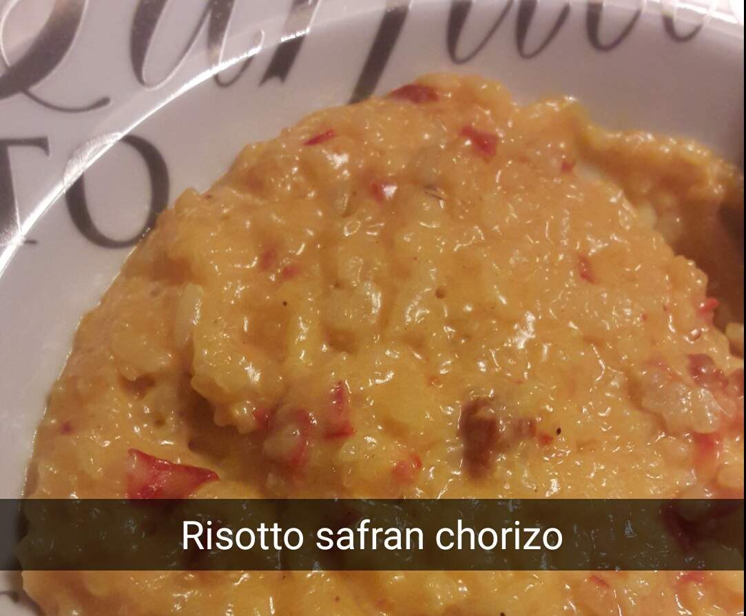 Risotto Safran Chorizo