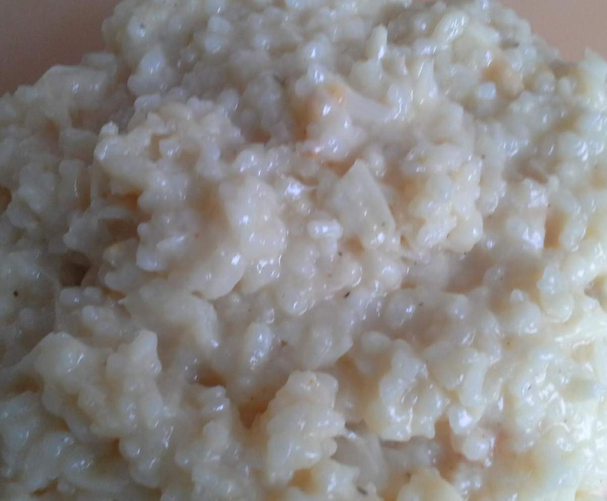 risotto safrané aux asperges blanches