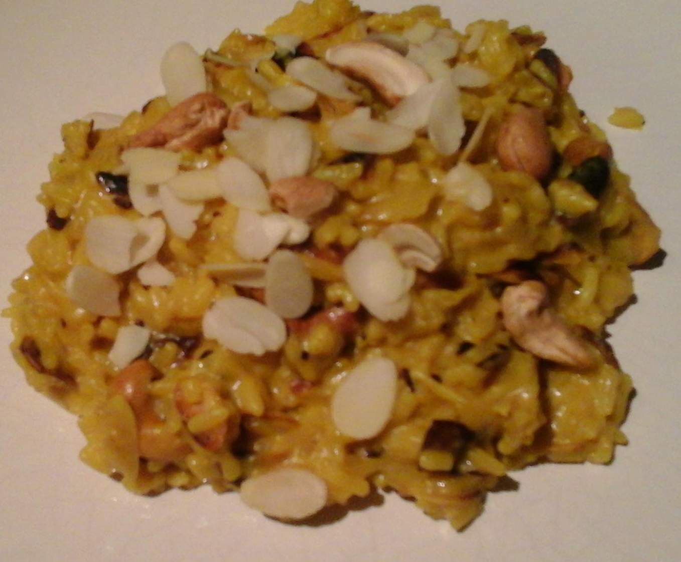 Riz à l’indienne aux fruits secs
