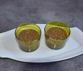 Riz au lait au chocolat