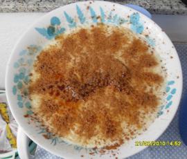 Riz au lait crémeux léger (recette du forum espagnol)