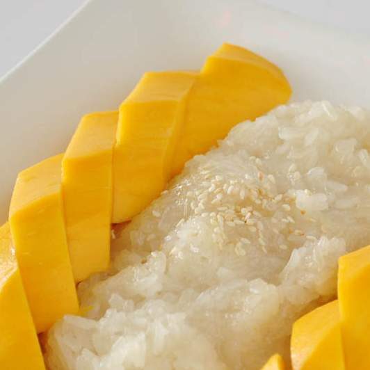 Riz Gluant à la mangue (Mango Sticky Rice)