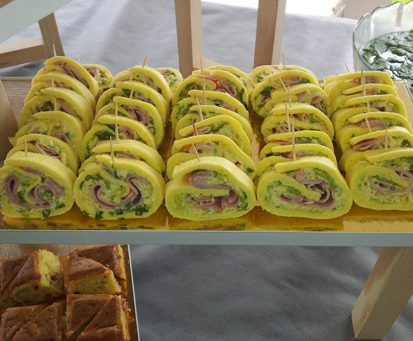 rolls au jambon