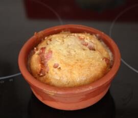 Rond-rond au chèvre pour les enfants (cake rond) (sans gluten)