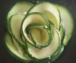 Roses de courgettes