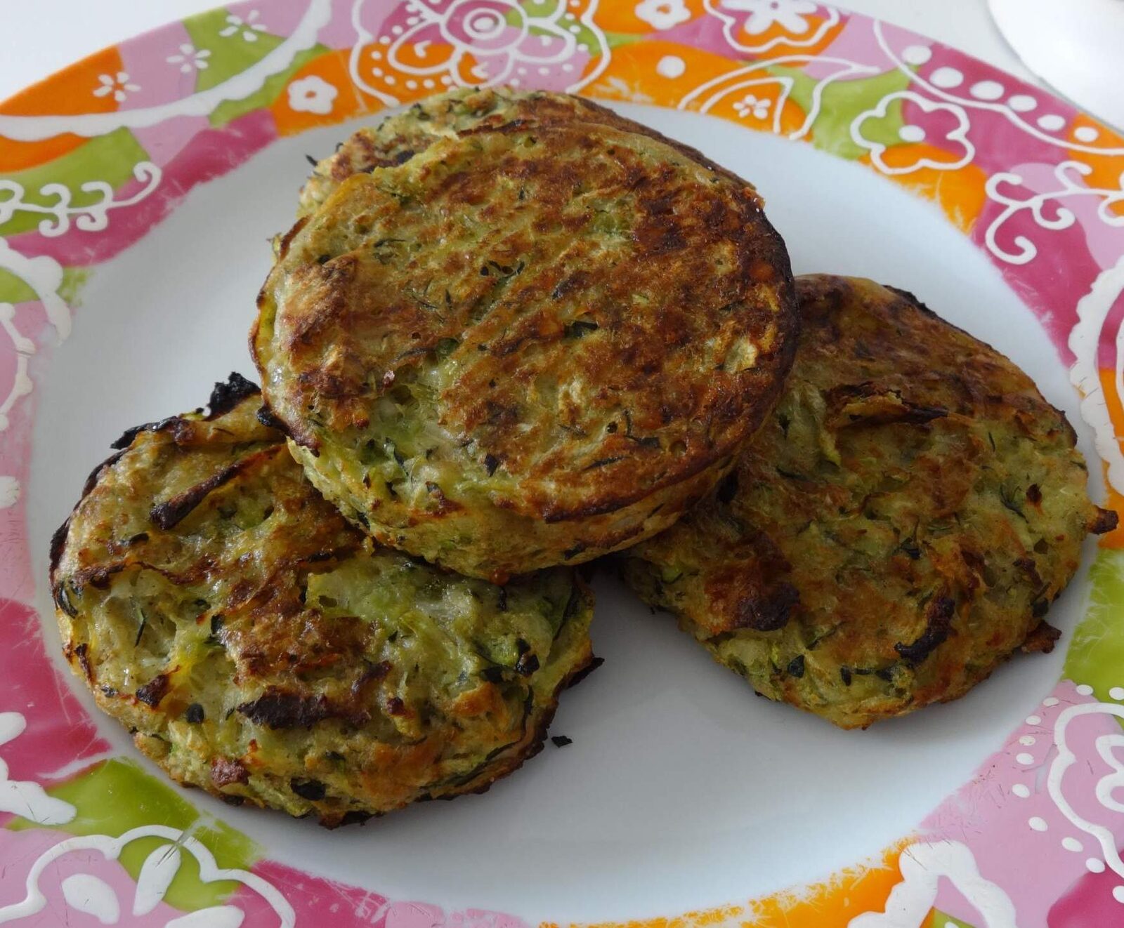 Röstis de courgettes au parmesan