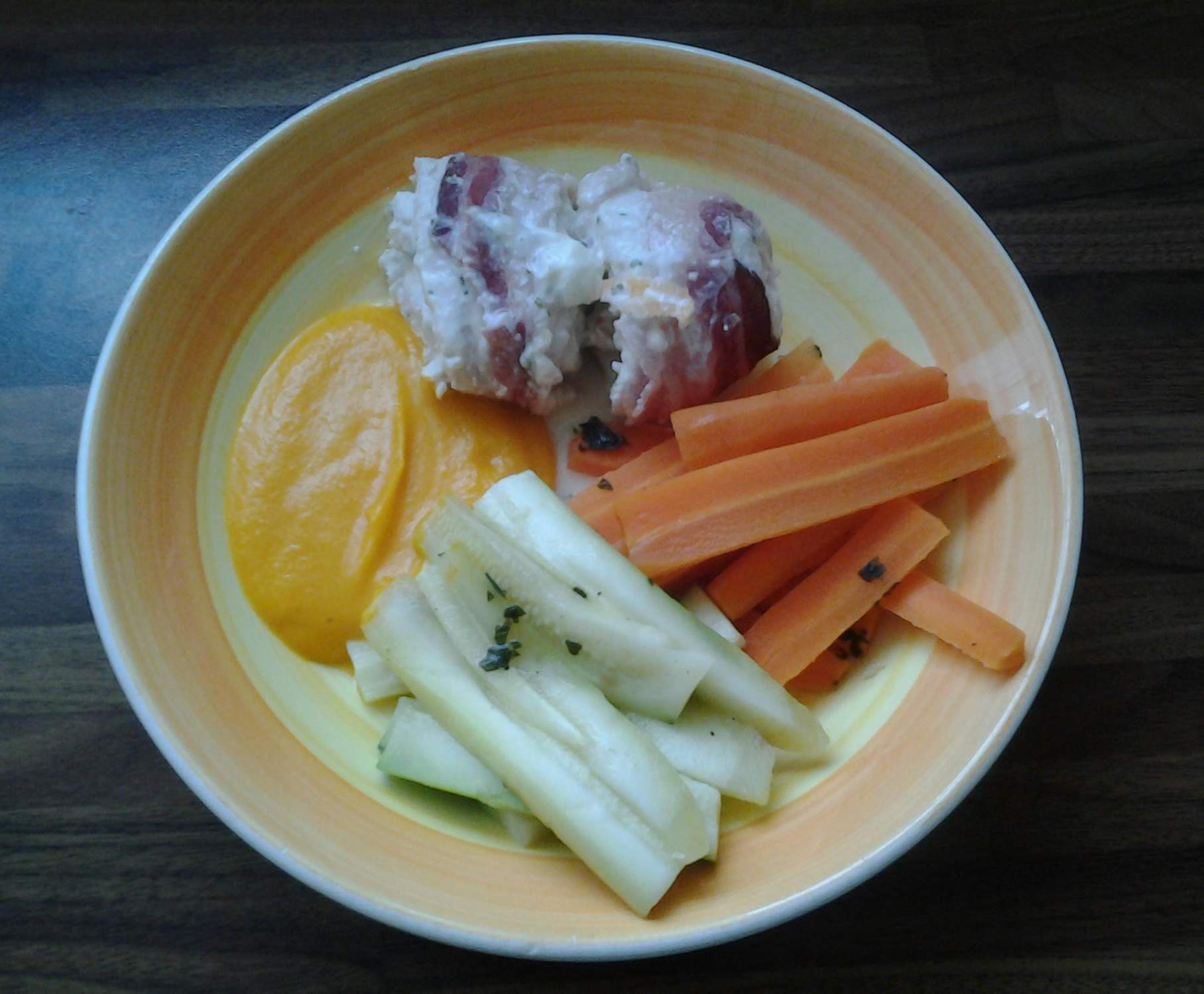 Roulé de dinde au boursin