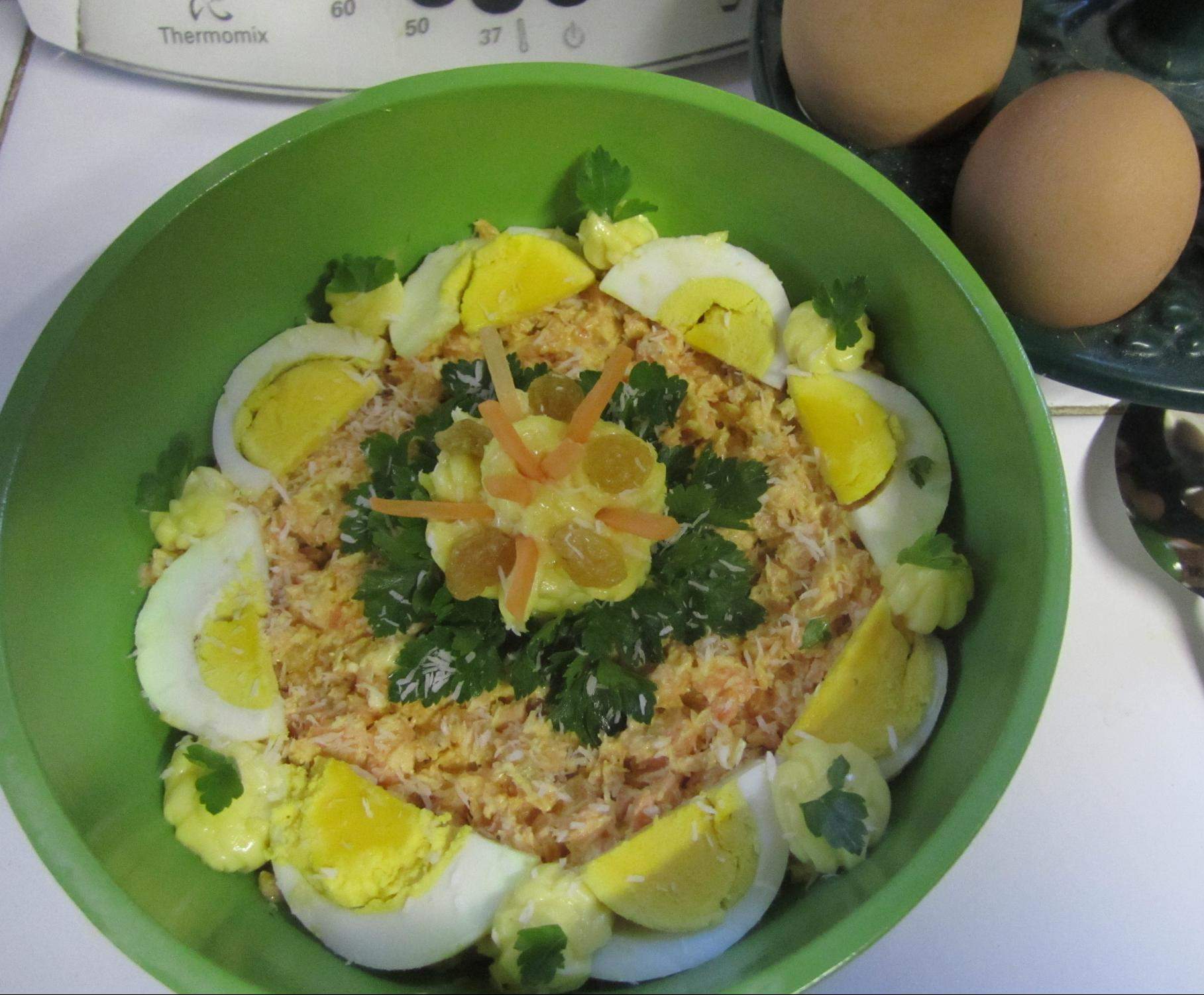 Salade créole carottes-coco