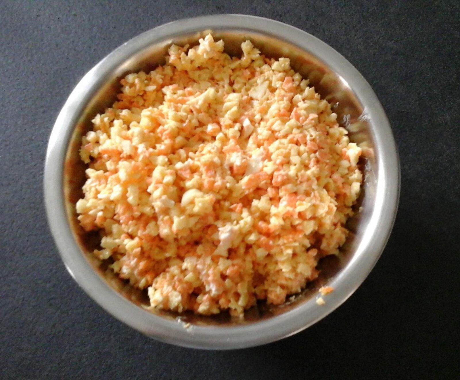 Salade de carottes et céleri rave en sauce rémoulade légère