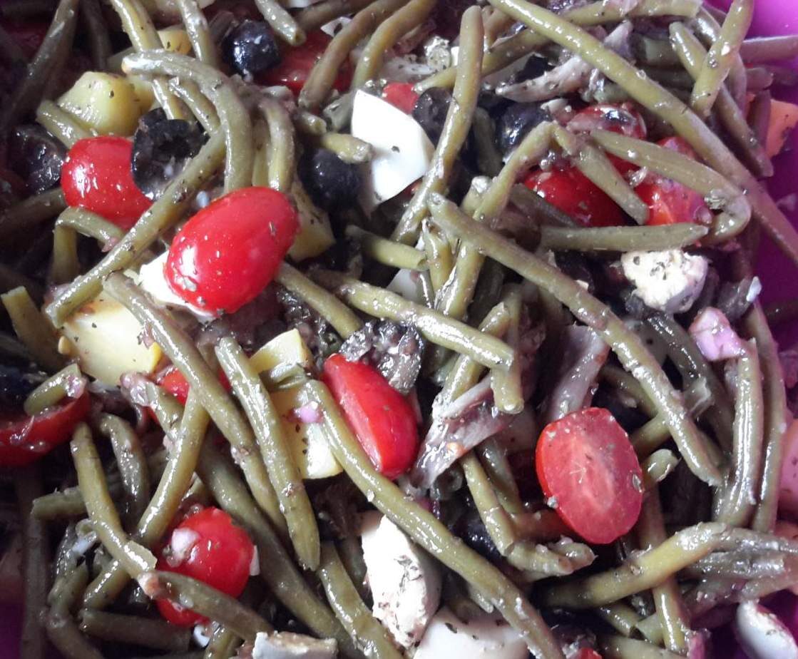 Salade de haricots verts