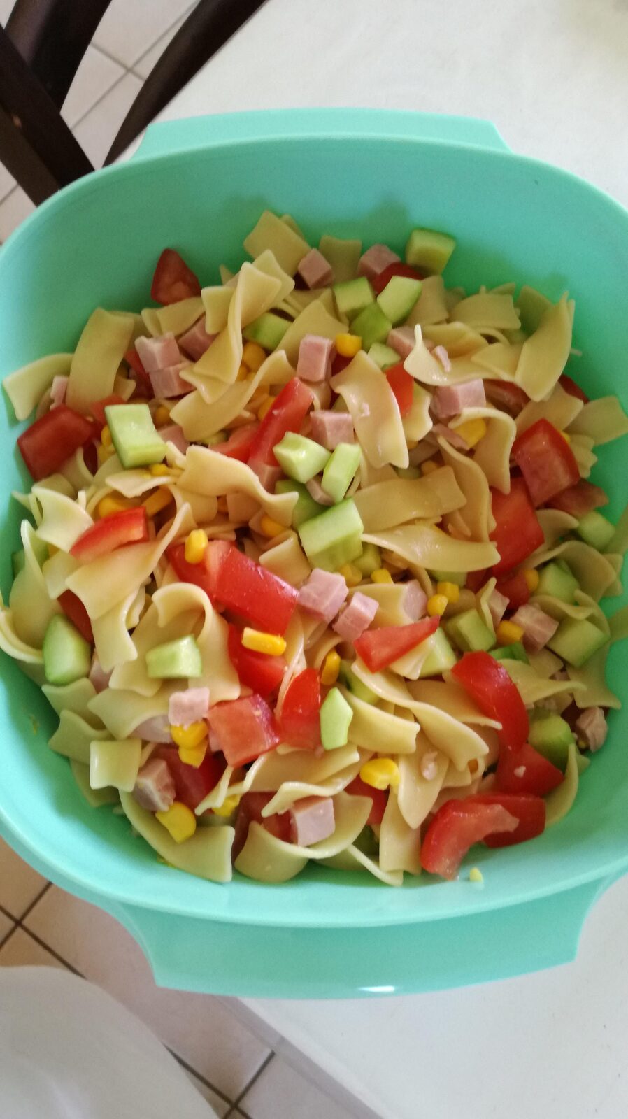 Salade de pâtes fraiche