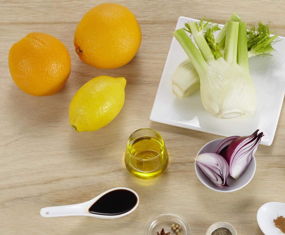 Salade fraîche de fenouil à l'orange