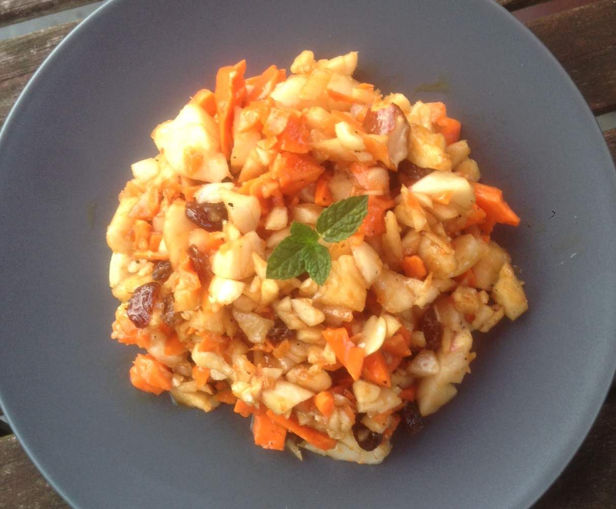 Salade vitaminée et croquante