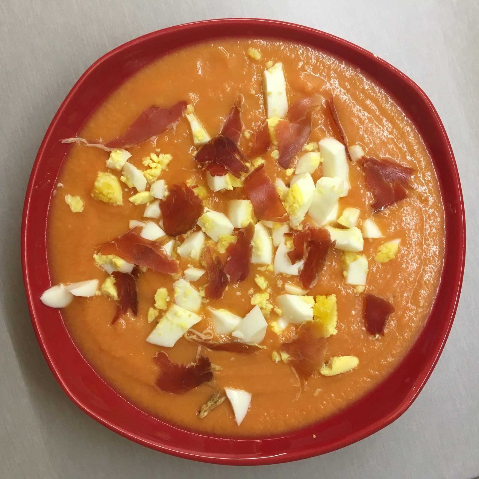 Salmorejo (soupe froide)