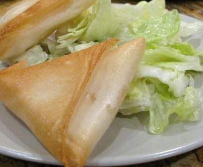 Samossa de Pomme et Chevres