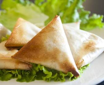 samoussa poulet curry