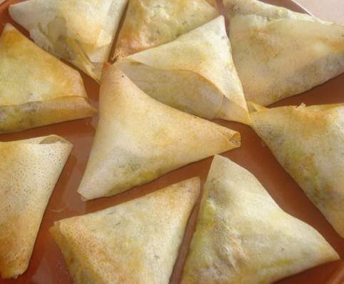 Samoussas Boeuf & Pommes de terres , Oignon