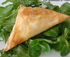 Samoussas dinde légumes comté