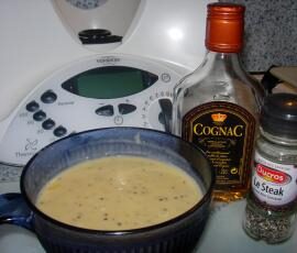 Sauce au poivre et au cognac