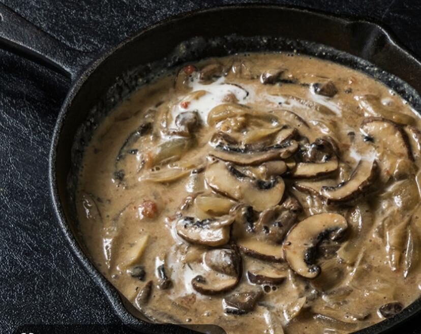 sauce Aux champignons