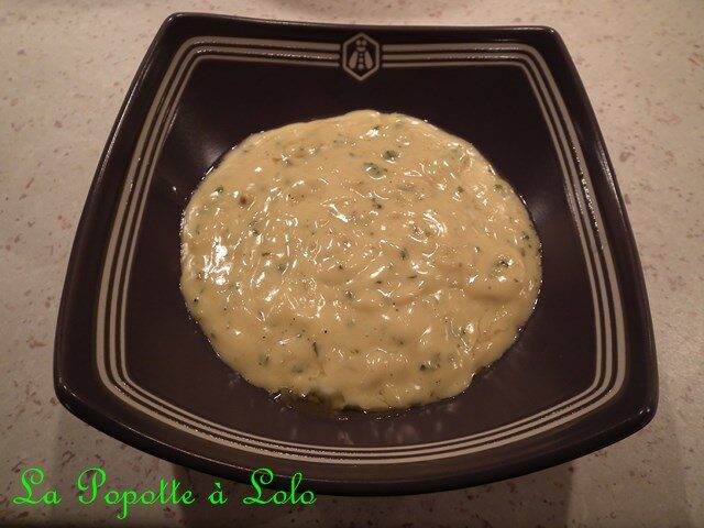 Sauce Béarnaise chaude