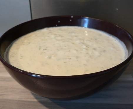 Sauce blanche pour kebab