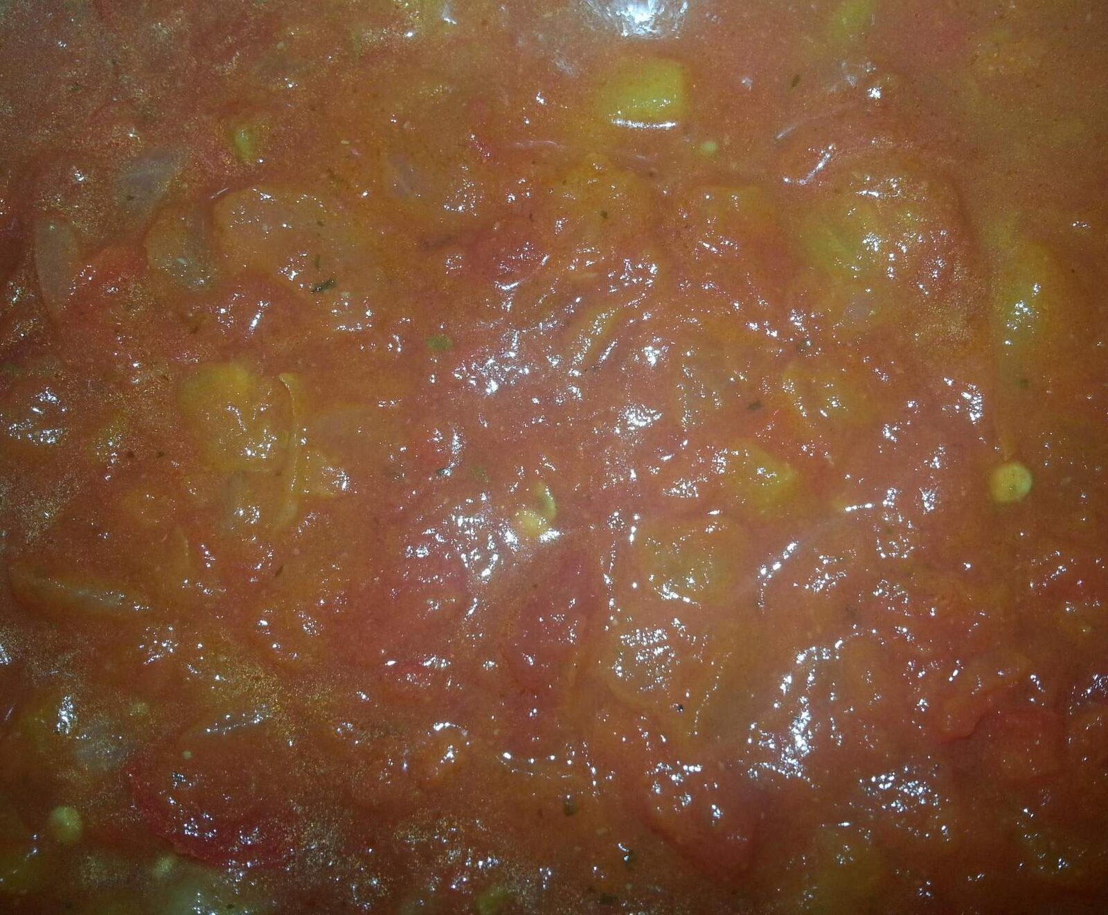 sauce tomate/poivrons