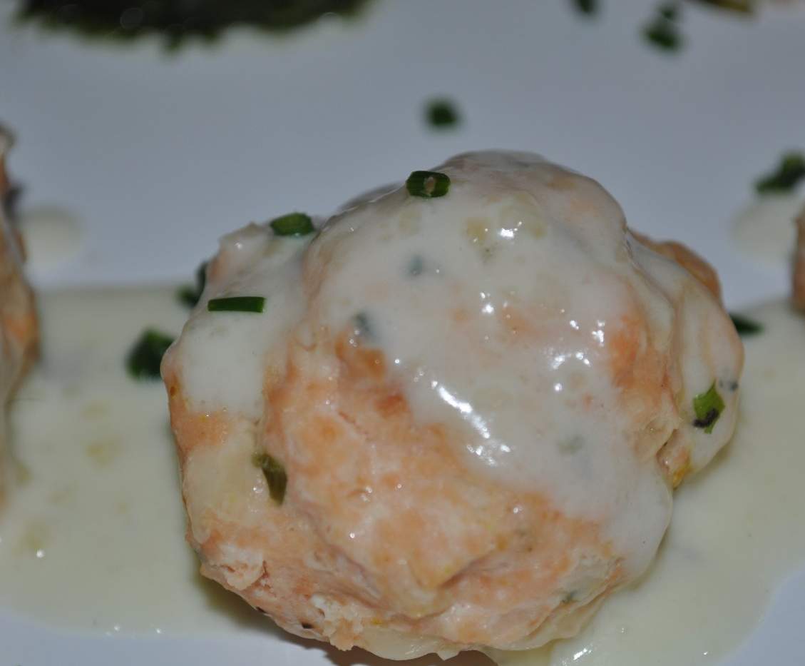 Saumon au chocolat blanc et son riz