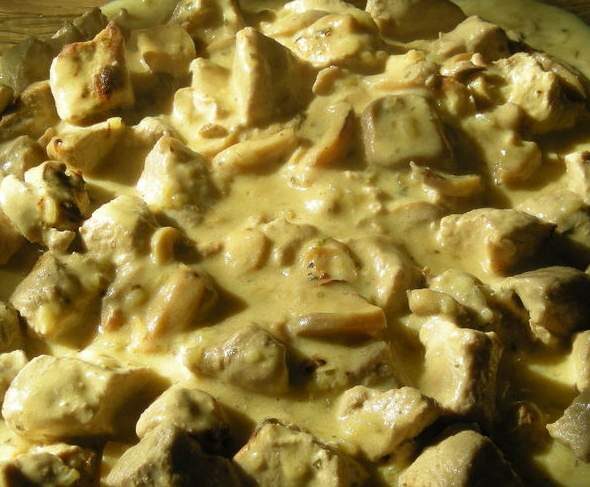 Sauté de porc à la moutarde