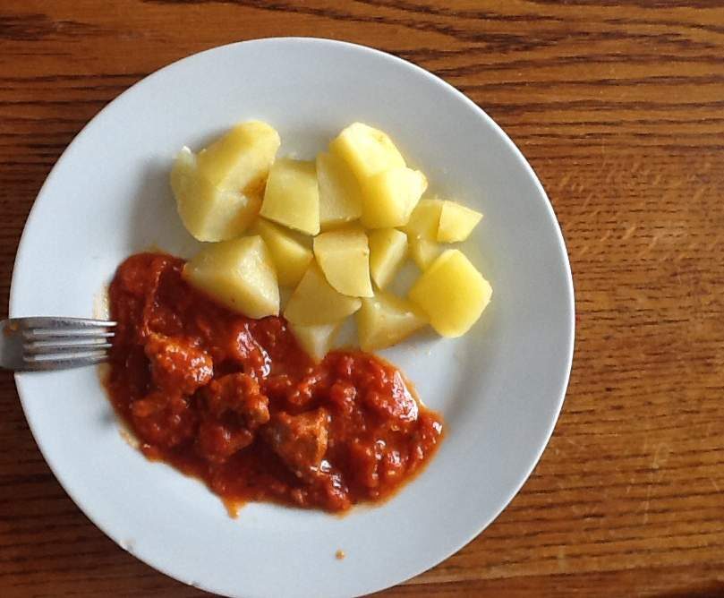 Sauté de porc au chorizo doux