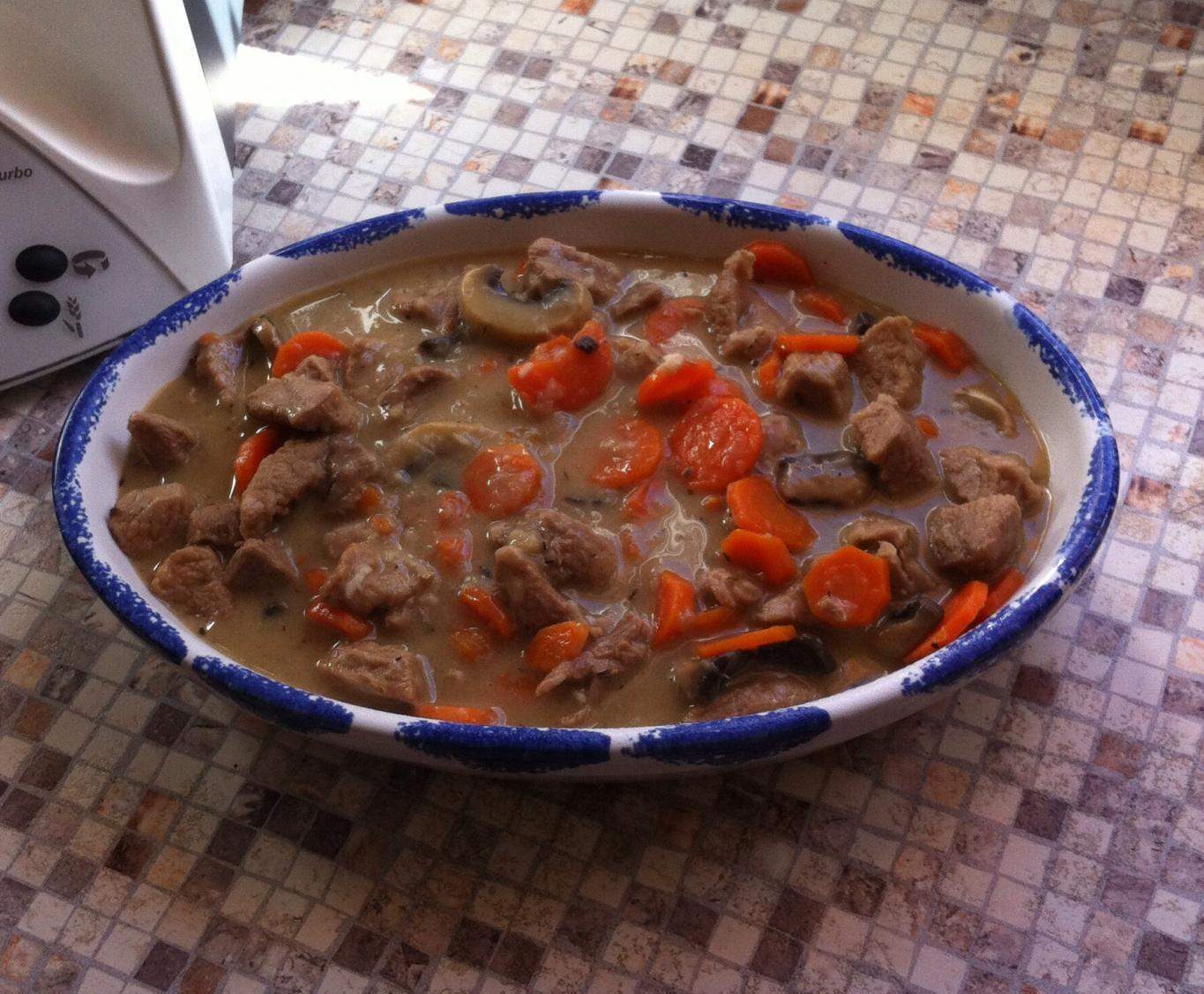 Sauté de porc au cidre brut